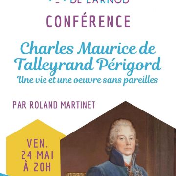 Conférence "Charles Maurice de Talleyrand Périgord : une vie et une oeuvre sans pareilles" à la médiathèque