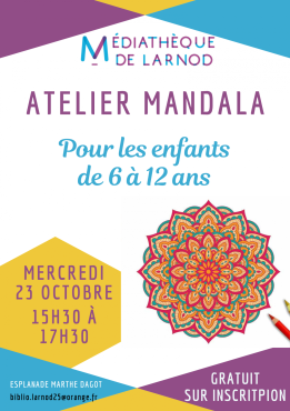 Atelier mandala enfants