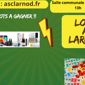 Loto annuel de l'ASCL: Lancement des inscriptions !