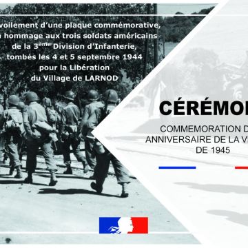 Cérémonie du 80ème anniversaire de l'Armistice de la Seconde Guerre Mondiale le jeudi 8 mai