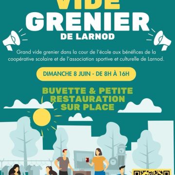 Vide-grenier le dimanche 8 juin