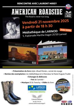 Rencontre avec Laurent Mirey le vendredi 21 novembre