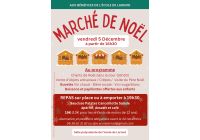 Marché de Noël de l'école