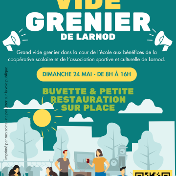 Vide Grenier à Larnod - 24 mai 2026